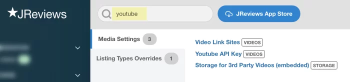This is how you find a setting! Admin settings search
